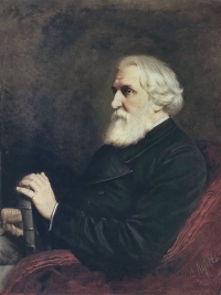 Портрет на И.С.Тургенев (1872) от В.Г. Перов
